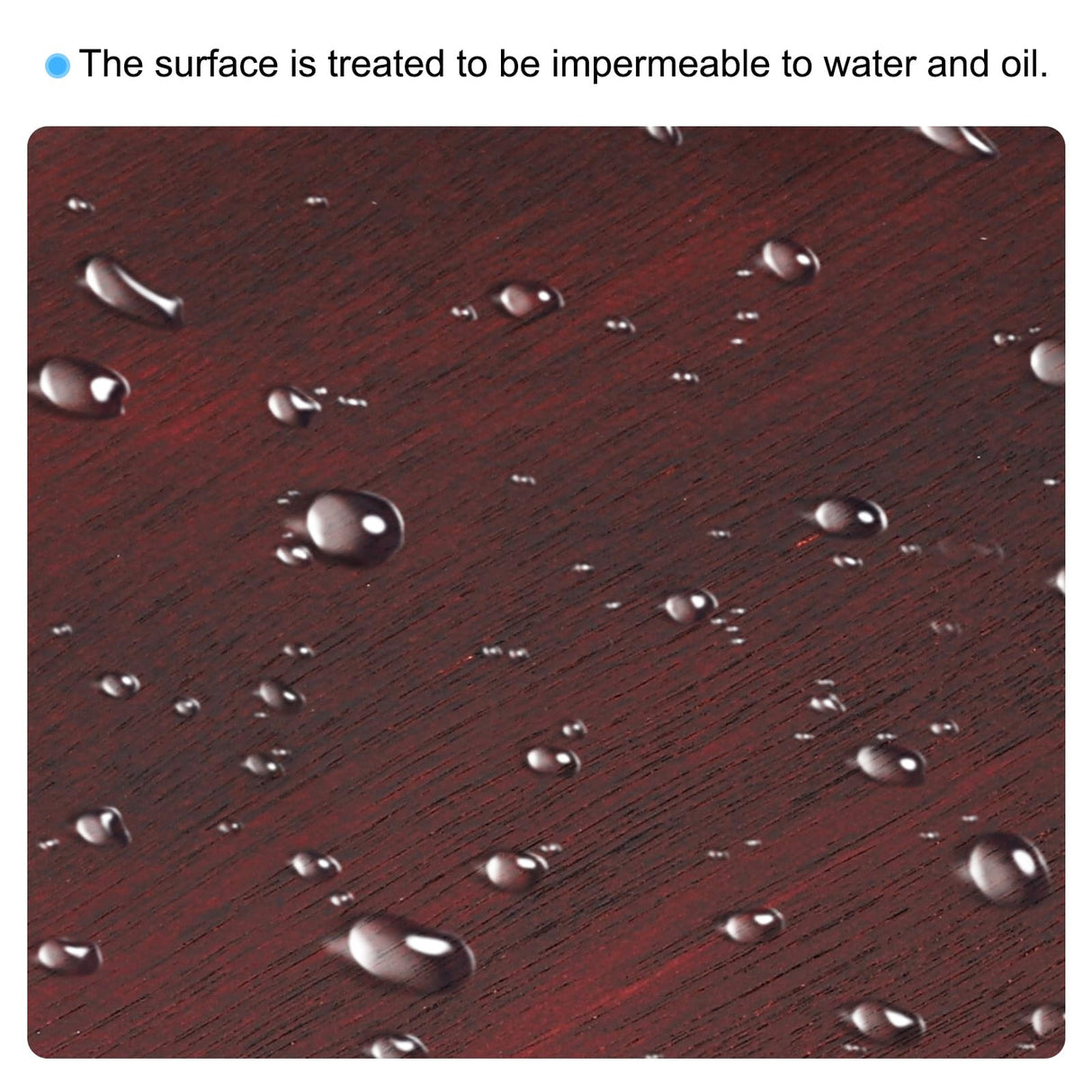 PATIKIL 16"x12" Wooden Paint Palette, 2Pcs Wood Painting Palette Color Mixing Oval Paint Tray Palette with Thumb Hole for Oil Watercolor Artist, Dark Brown PATIKIL