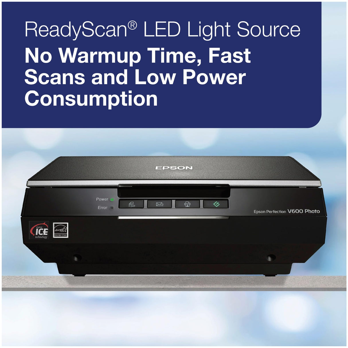 Epson Perfection V600 Color Photo, Image, Film, Negative & Document Scanner Epson