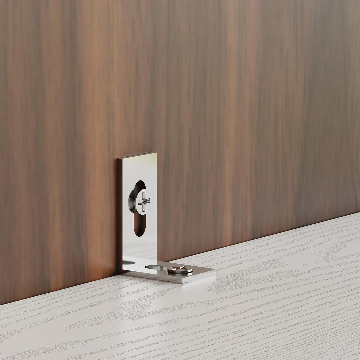 IRONCK Geometric Bookcase 6-Shelf Industrial Bookshelf White Etagere Bookcase Tall Storage Display Bookshelf with Thicken Shelf for Living Room Home Office IRONCK