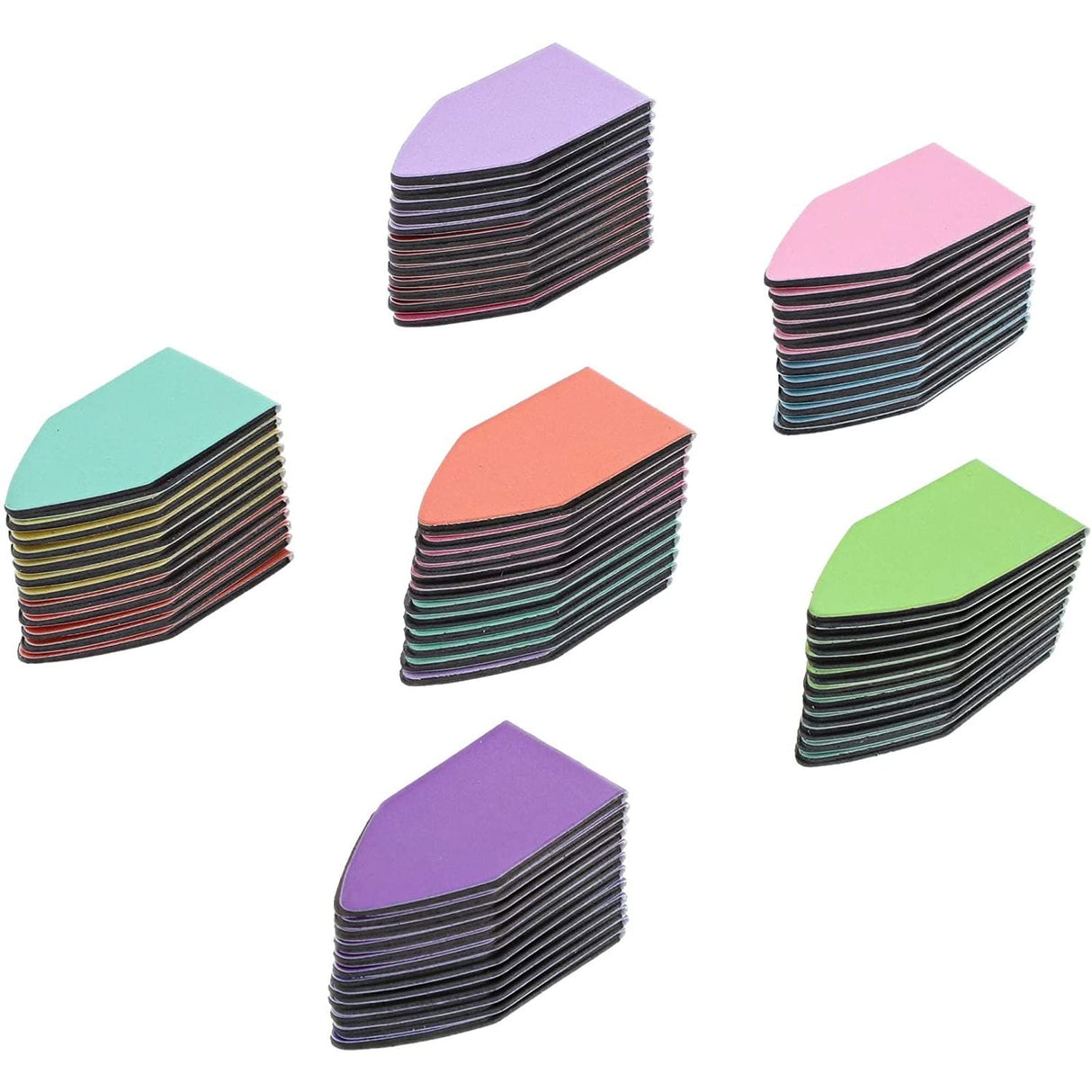 Bright Creations 72 Pack Rainbow Arrow Magnetic Bookmarks - Bulk Mini Magnet Page Clip Markers for Reading - 12 Colors (1 x 0.5 in) - Magnetic Page Markers - Arrow Shaped Magnetic Bookmarks Bright Creations