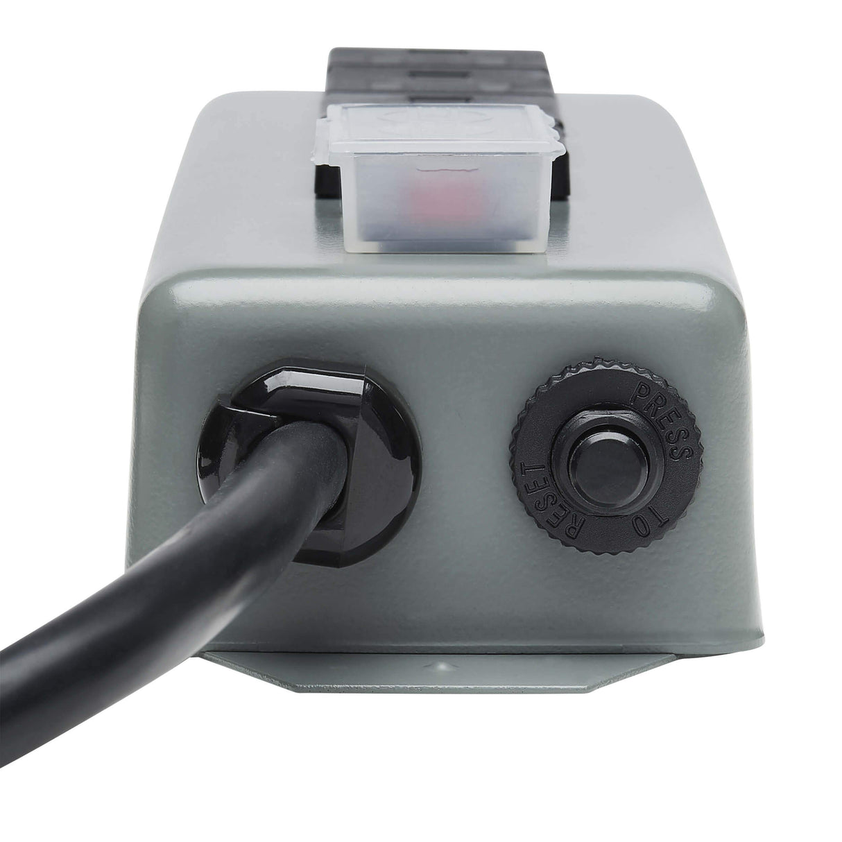 TRIPP LITE UL603CB-6 Waber Industrial Power Strip 4 Outlet 6' Cord, Locking Switch Cover,Black Tripp Lite