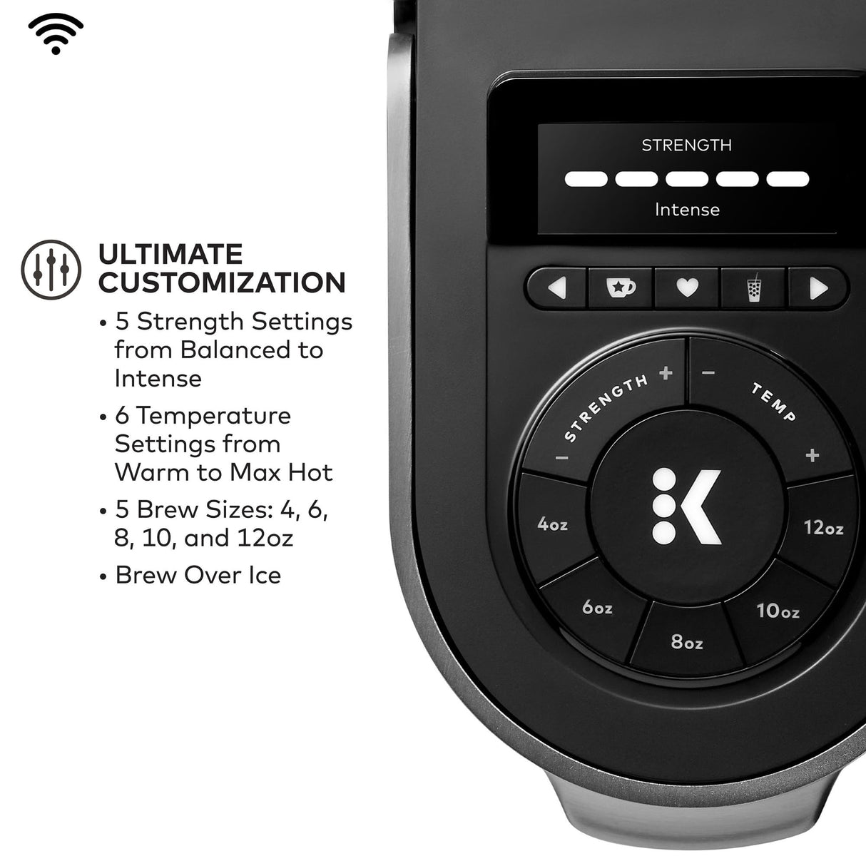 Keurig K-Supreme Plus SMART Coffee Maker, Single Serve K-Cup Pod Coffee Brewer, BREWID and MultiStream Technology, 78 Oz Keurig