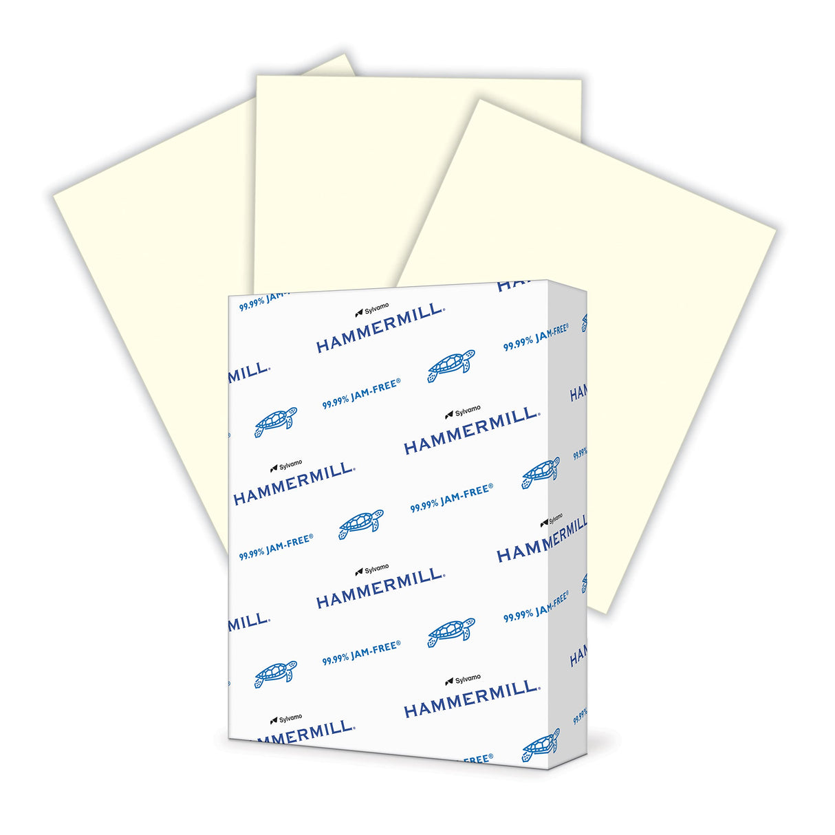 Hammermill Colored Paper, 20 lb Cream Printer Paper, 8.5 x 11-1 Ream (500 Sheets) - Made in the USA, Pastel Paper, 168030R Hammermill