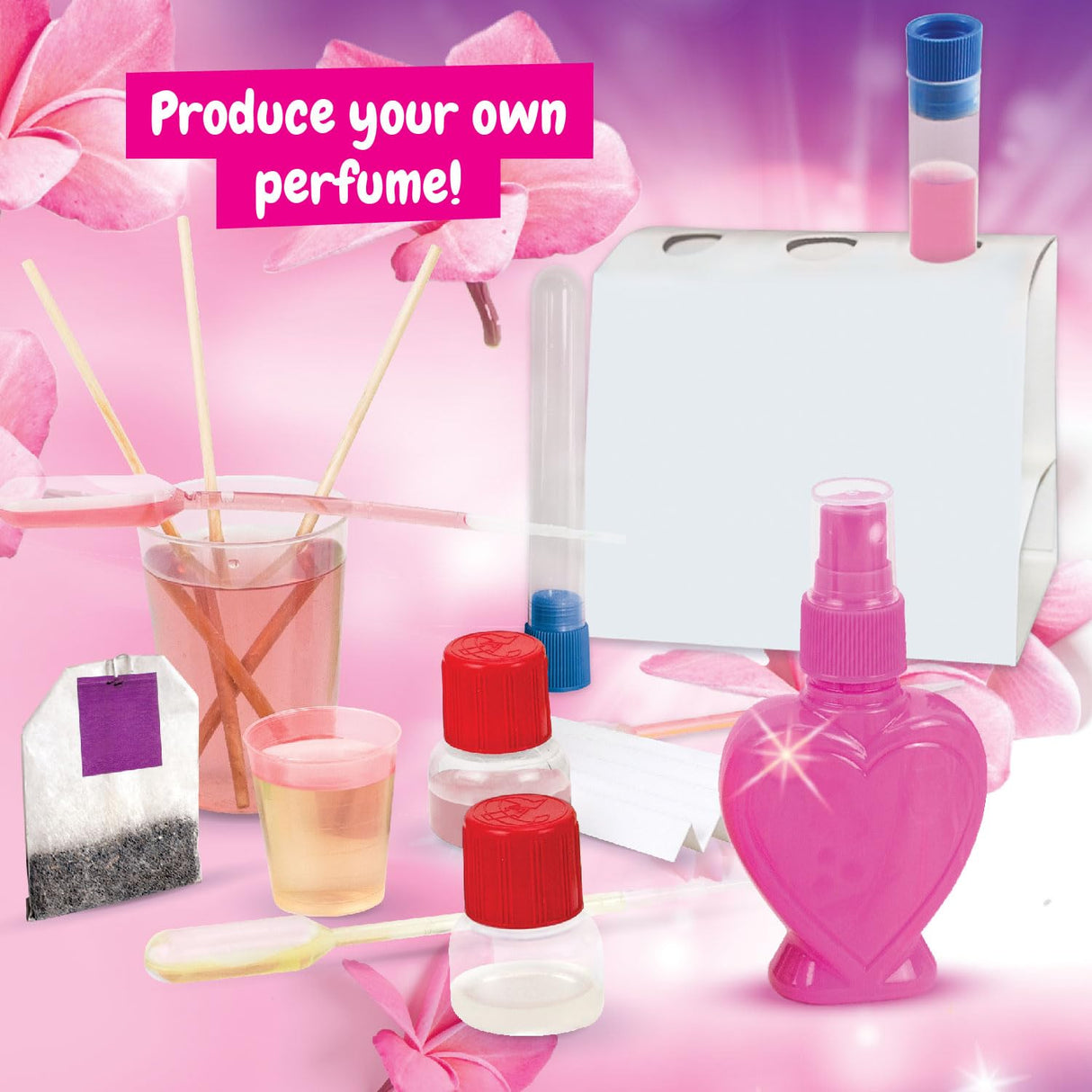 Science4you Perfume Making Kit for Girls and Boys - Make Your Own Perfumes for Kids, Scientific Kit + Creative Experiments and Activities, Stem Toys and Games, Gifts for 8+ Year olds Kids Science4you