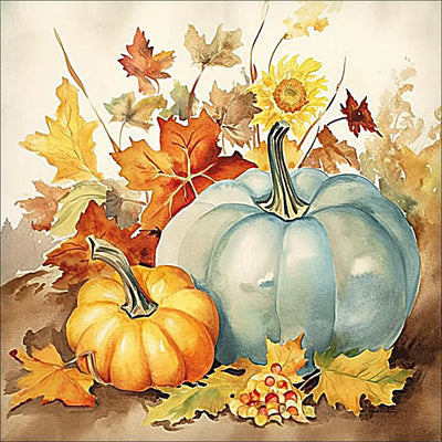 Apcufir Paint by Numbers for Adults Beginners,Fall Paint by Number Kits,Pumpkins Paint by Numbers on Canvas DIY Color Oil Painting for Home Wall Decor16X16 Inch