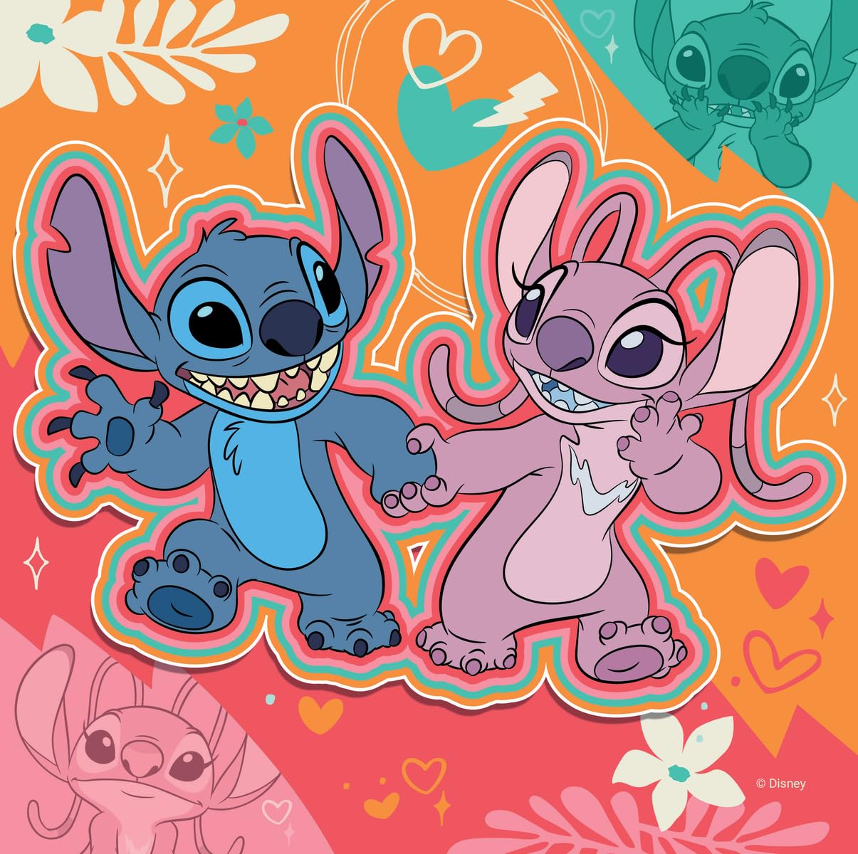 Ravensburger Disney Stitch 3x49 Piece Jigsaw Puzzle for Kids - Every Piece is Unique, Pieces Fit Together Perfectly Ravensburger