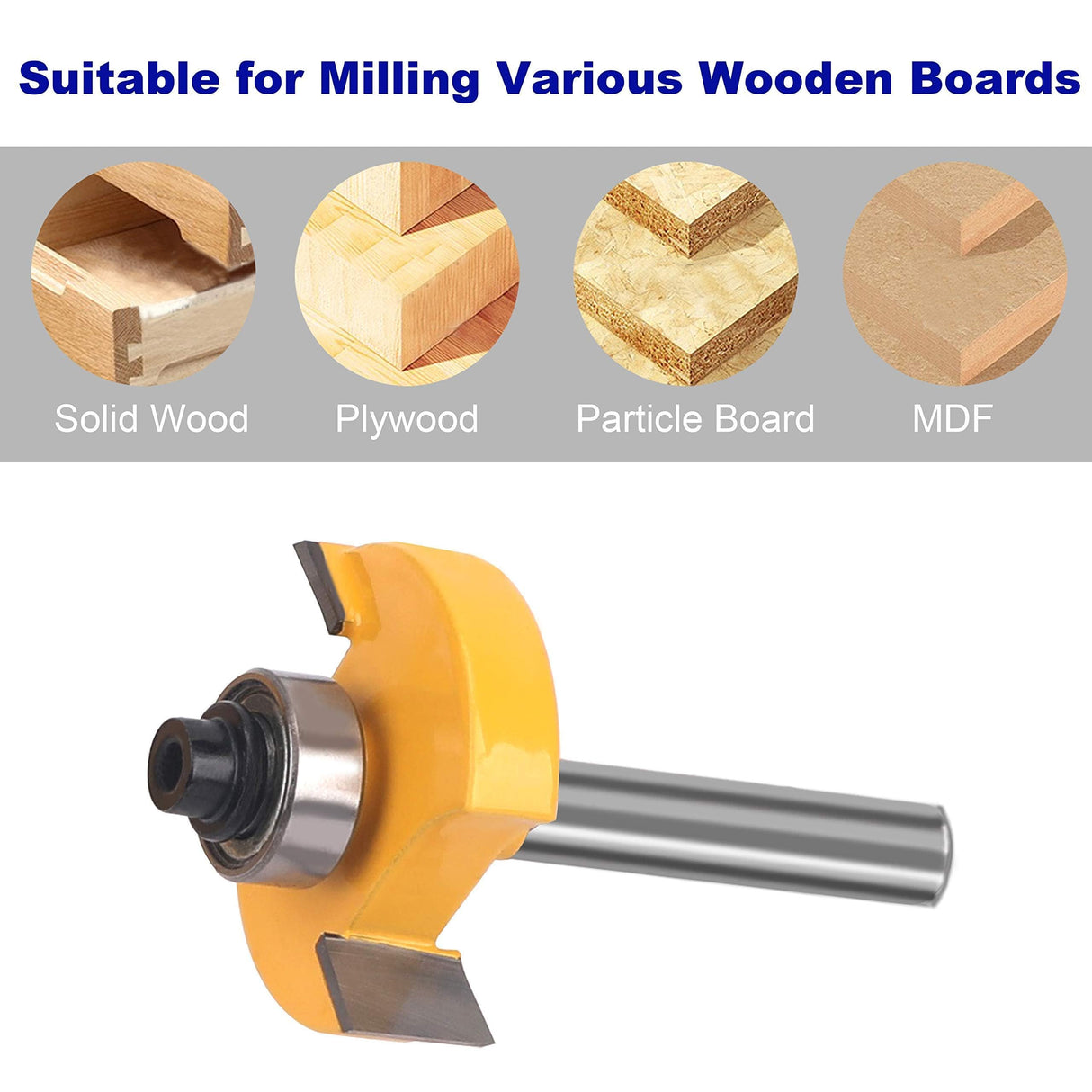 PLATINUMEDGE Router Bits Set, Tungsten Carbide Router Bits Set 1/4 Shank, Router Bit Kit for DIY, Woodworking Project, 35 Piece Set with Premium Aluminum Carry Storage Case PLATINUMEDGE