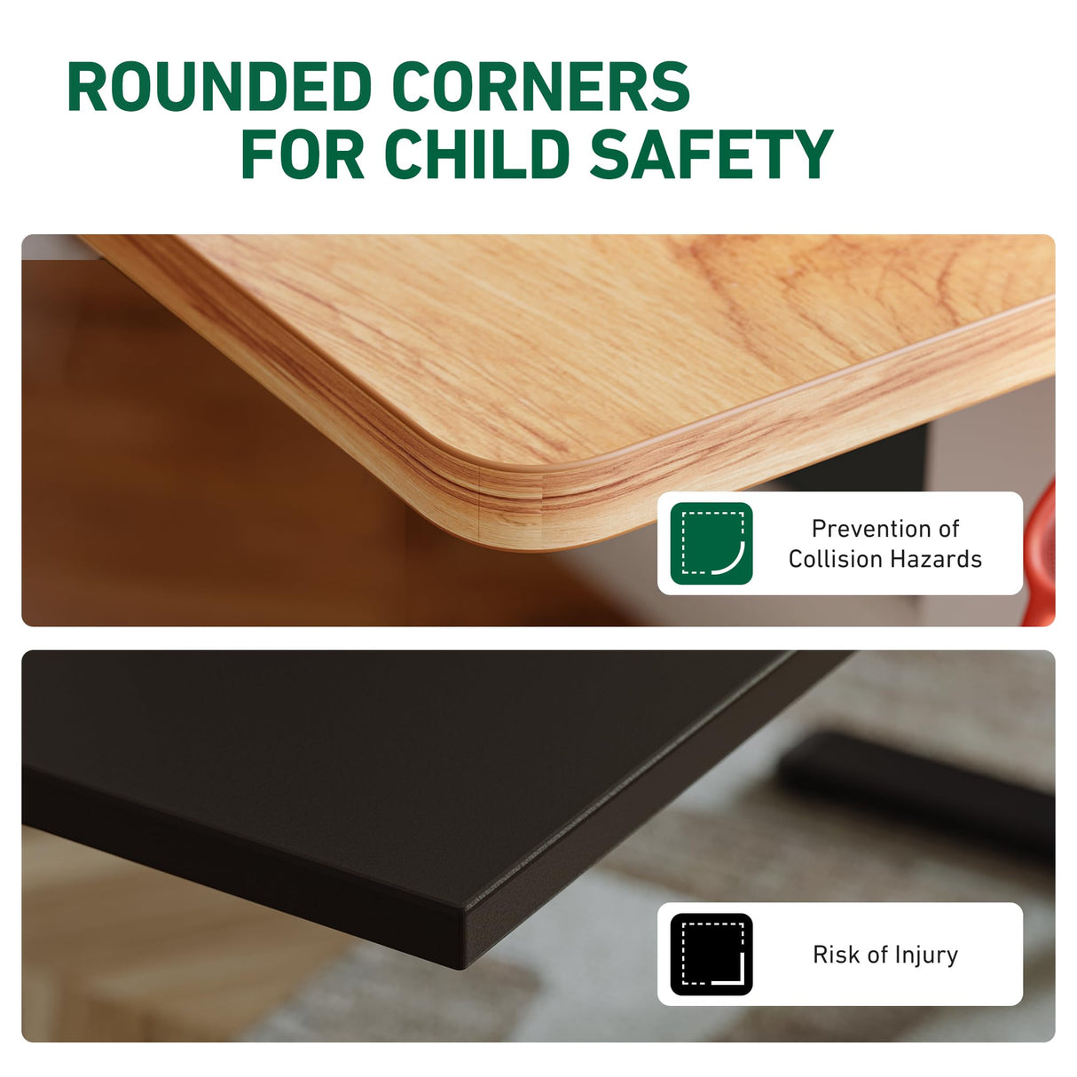 FEZIBO 63 x 24 Inches Standing Desk with Drawer, Adjustable Height Electric Stand up Desk with Storage, Sit Stand Home Office Desk, Ergonomic Computer Desk, Light Rustic FEZIBO