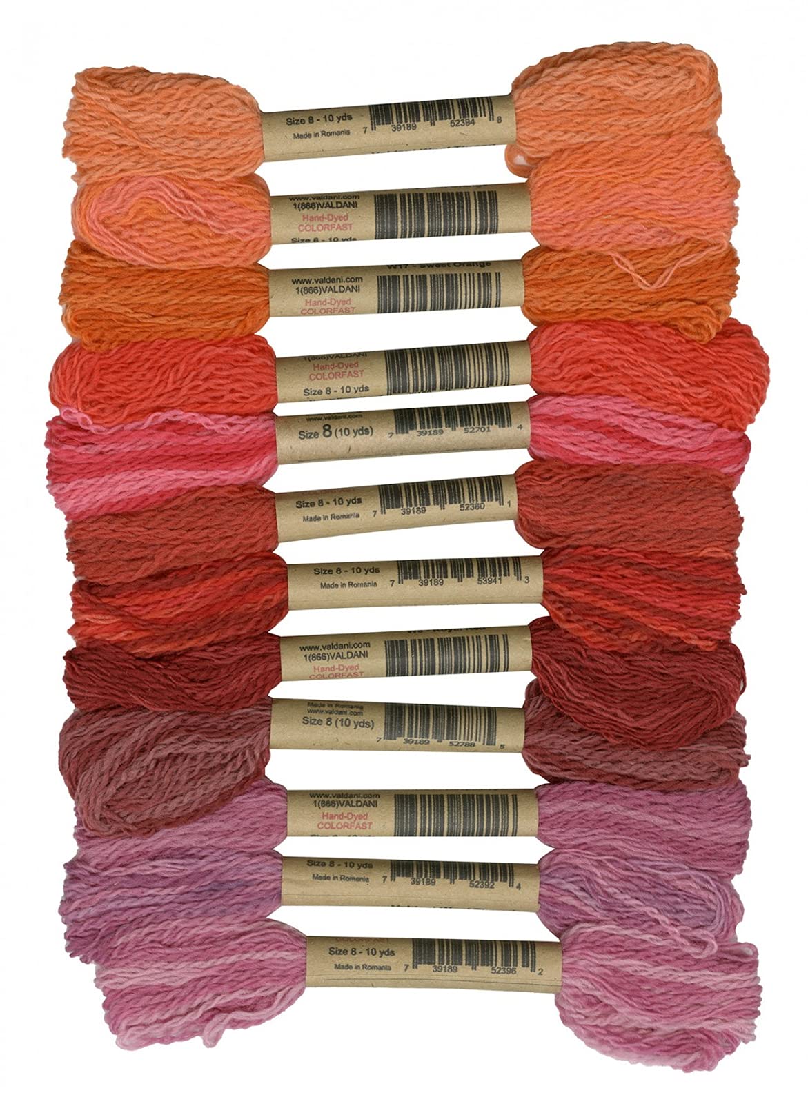 Valdani Size 8 Wool Embroidery Thread ''Bountiful Orchard'' Collection Valdani