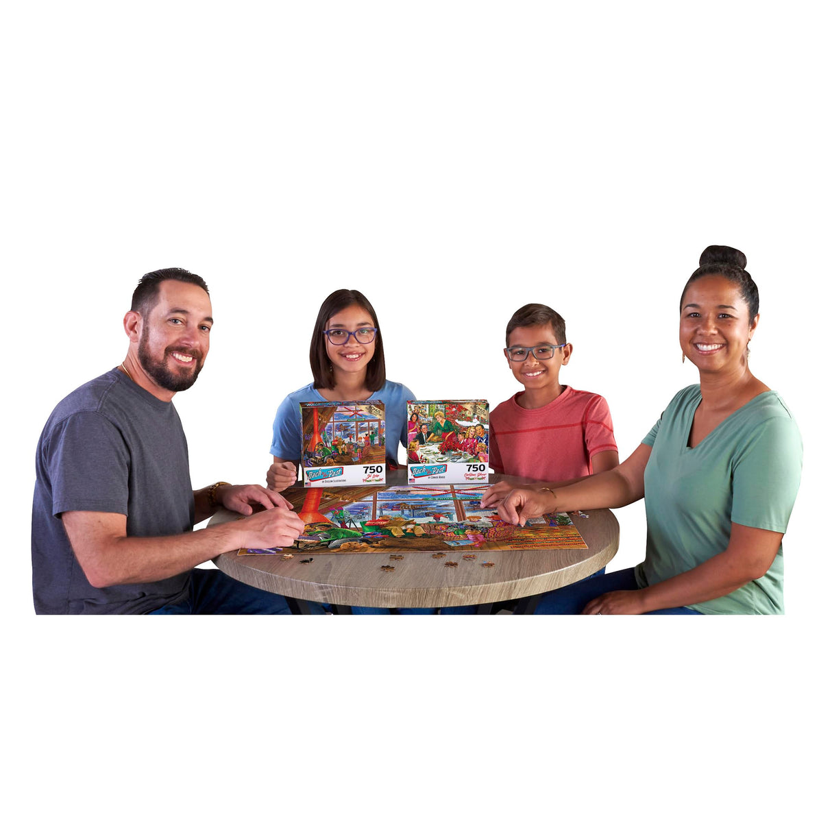 RoseArt - Back to The Past - Ski Lodge - 750 Piece Jigsaw Puzzle for Adults RoseArt