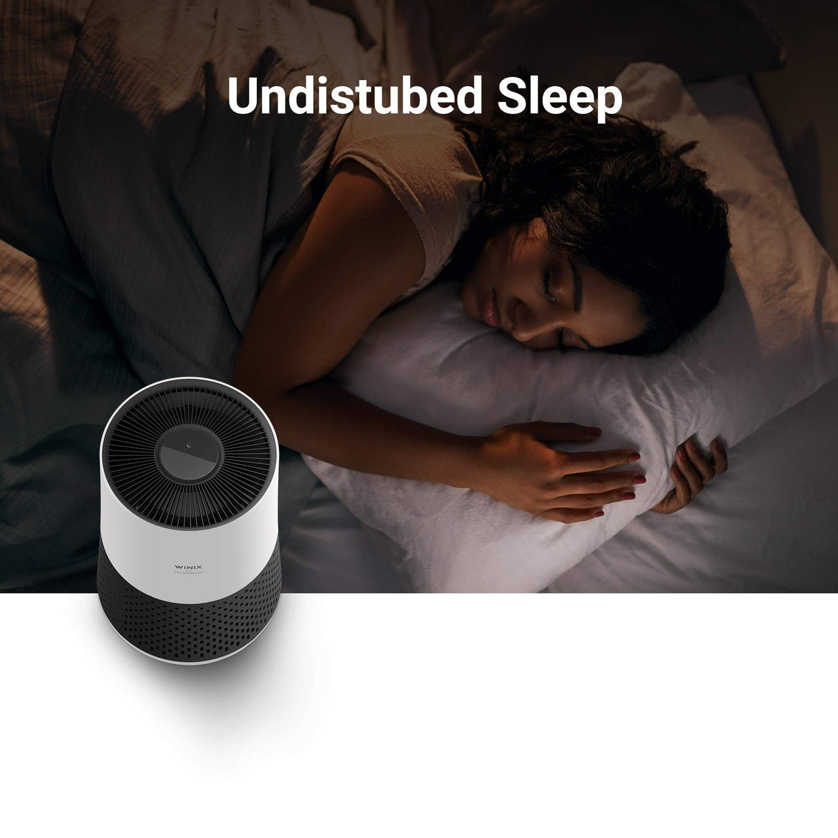 WINIX A231 Air Purifier for Bedroom Up to 1110 Ftยฒ in 1 Hr With Air Quality Monitor, True HEPA, Carbon Filter and Auto Mode, Captures Pet Allergies, Smoke, Dust Winix