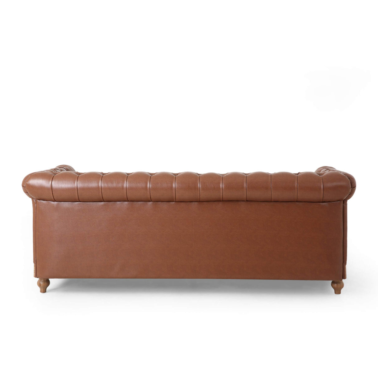 Christopher Knight Home Castalia Sofas, Cognac Brown + Natural Christopher Knight Home