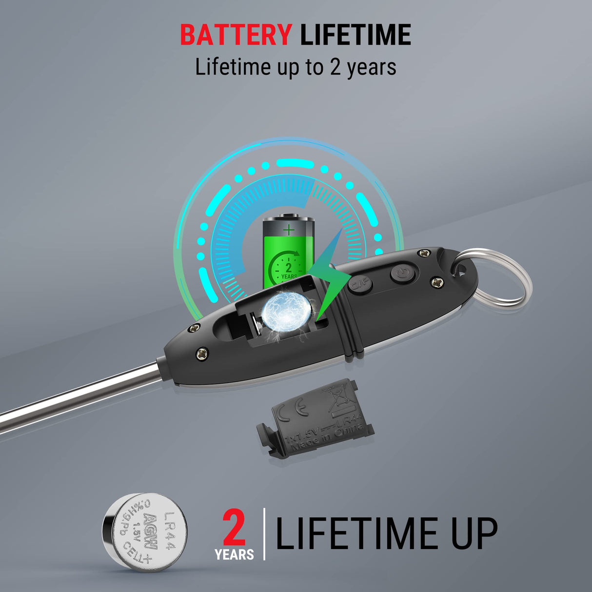 ThermoPro TP-02S Instant Read Meat Thermometer Digital Cooking Food Thermometer with Super Long Probe for Grill Candy Kitchen BBQ Smoker Oven Oil Milk Yogurt Temperature ThermoPro