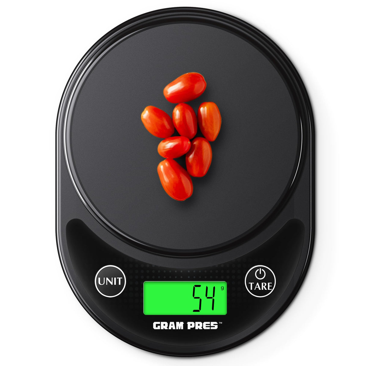 GRAM PRES Food Kitchen Scale Digital Weight Grams and Oz with IPX6 Waterproof,Professional Digital Kitchen Food Scale 11lb/0.01oz with LCD Display for Weight Loss Dieting Baking Cooking GRAM PRES