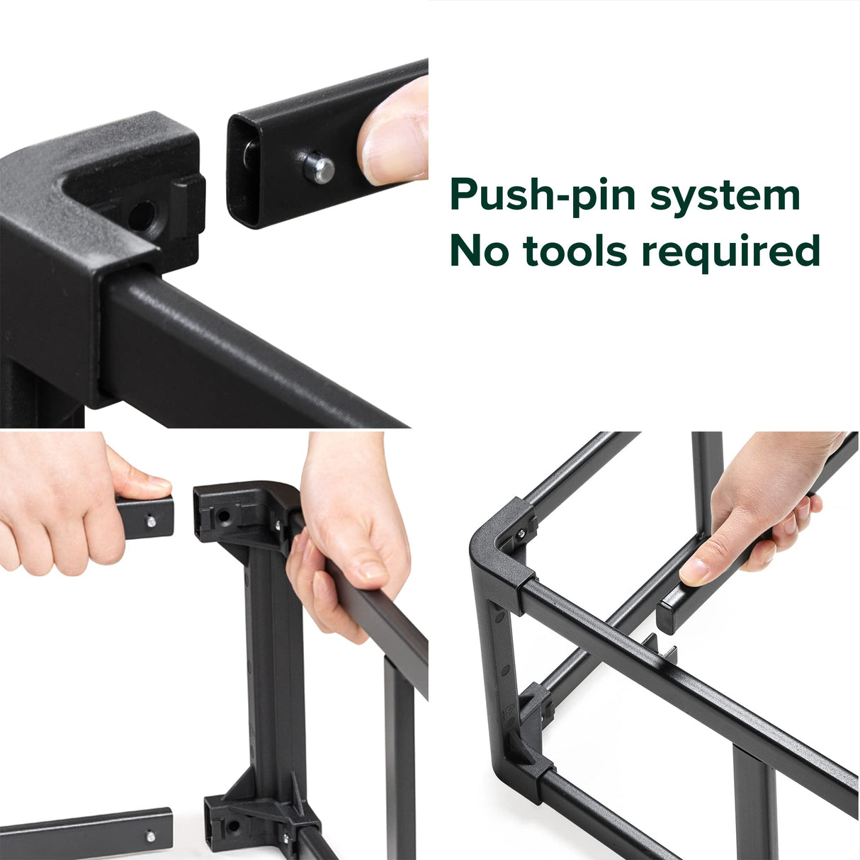 ZINUS 5 Inch Metal Smart Box Spring with Quick Assembly, Mattress Foundation, Strong Metal Frame, Easy Assembly, Full Zinus