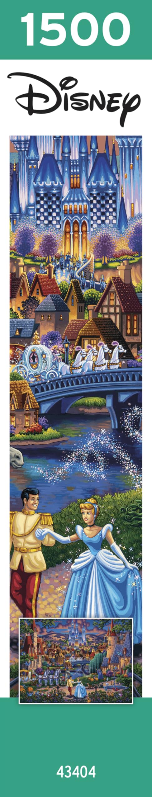 Ceaco - Disney - Dowdle - Cinderella's Enchanted Evening - 1500 Piece Jigsaw Puzzle Ceaco