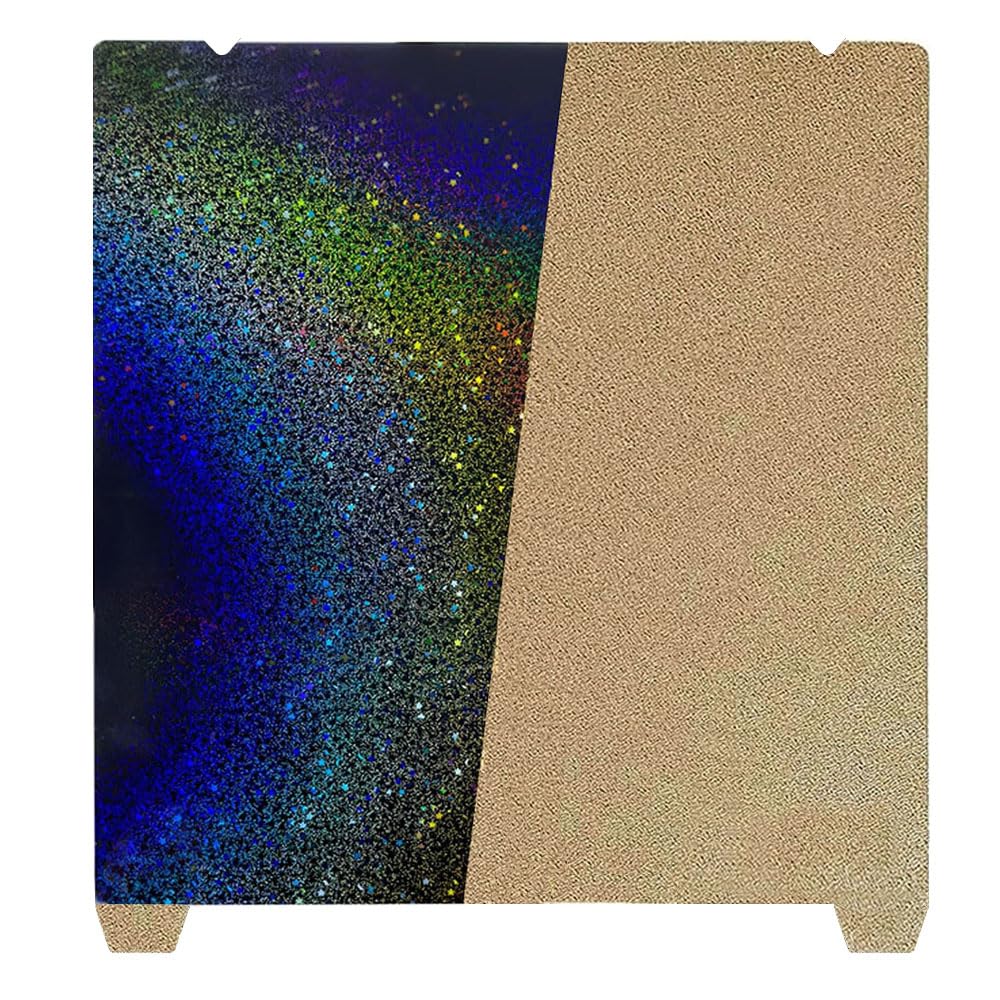 HzdaDeve Textured PEI Build Sheet Smooth PEY Plate with Position Slot 235X235mm Spring Steel Print Bed for Ender 3 V3 SE/Ender 5 S1/Ender 3 S1 Pro/Ender 3 S1/Ender 3 V2 Neo/SV05/SV06 HzdaDeve