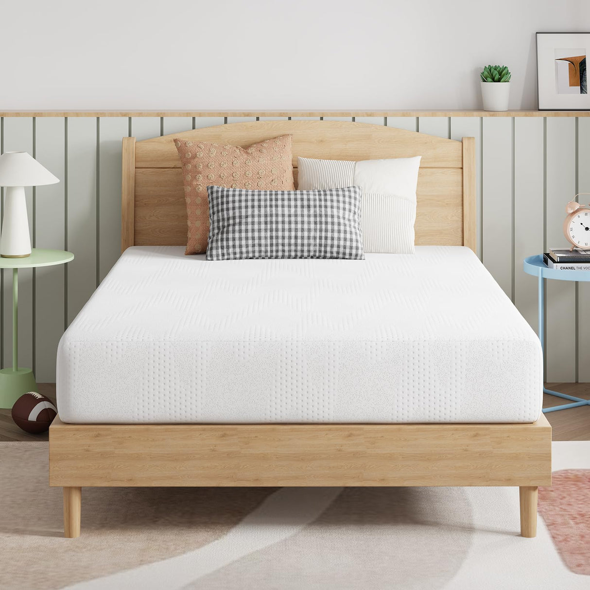 Novilla Full Size Mattress, 8 Inch Full Size Mattress in a Box, Gel Memory Foam Mattresses with Comfort Foam for Cooling Night Sleep, Pressure Relief, CertiPUR-US Certified Novilla