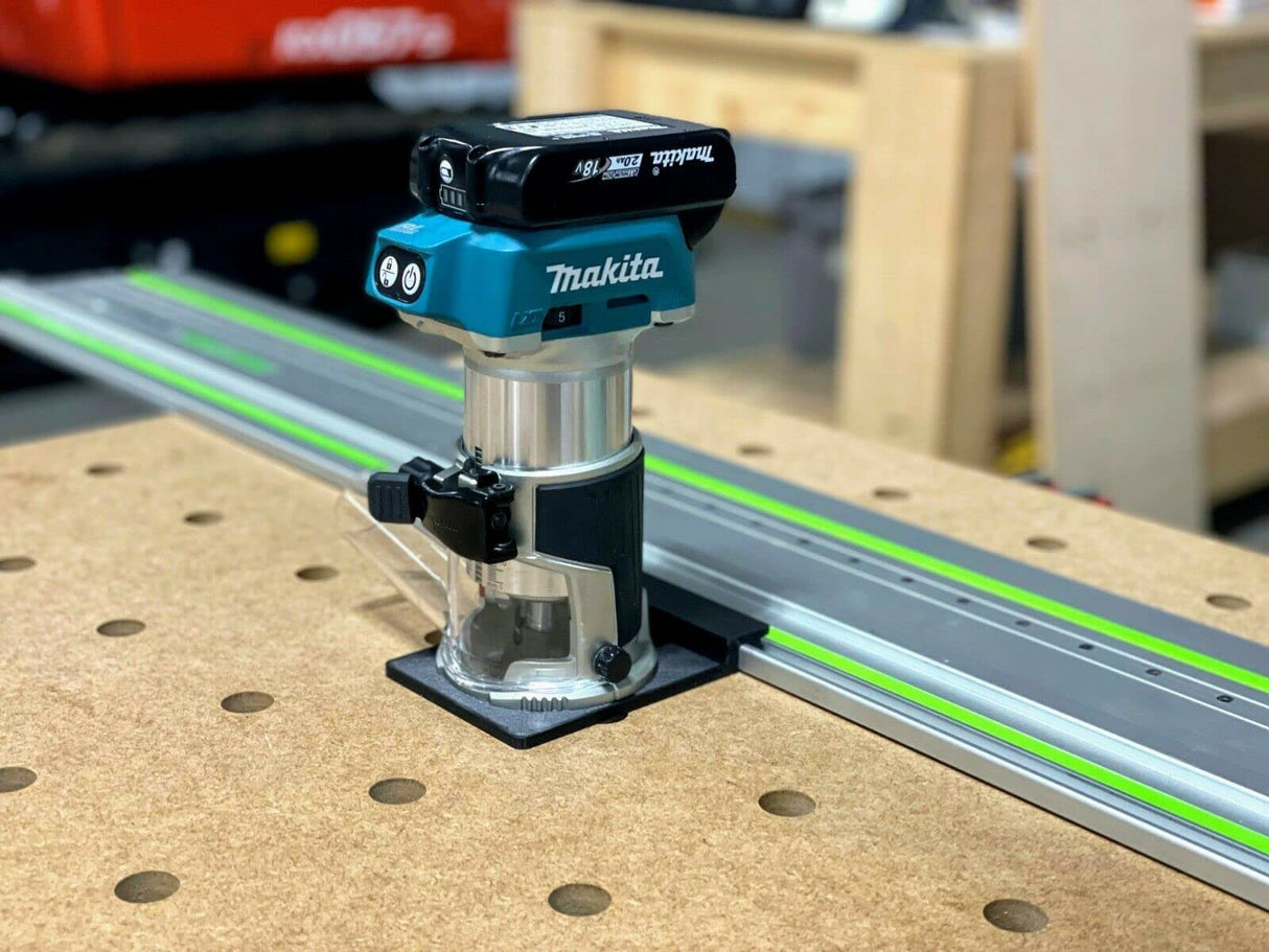 ToolCurve Guide Rail Adapter Compatible with Makita Router - Made in USA ToolCurve