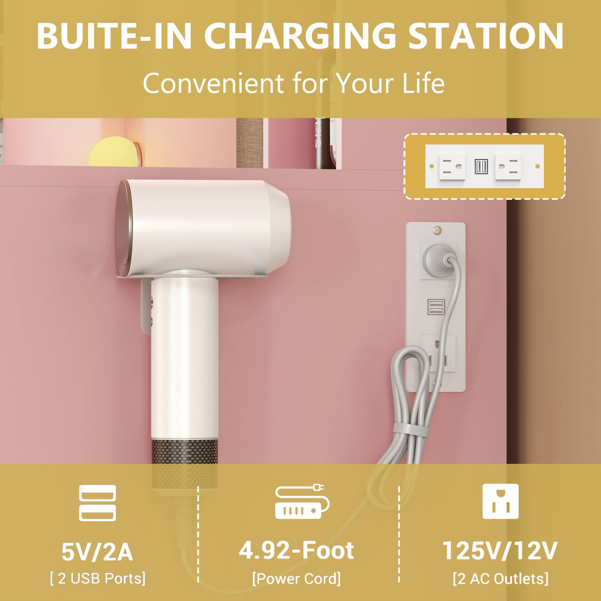 Makeup Vanity Desk with Mirror and Lights, Glass Top Vanity Table Set with Drawers & Power Outlet, Large Dressing Table with 3 Color Lighting Modes & RGB Cabinets for Women Girls Kids Bedroom, Pink Xixini