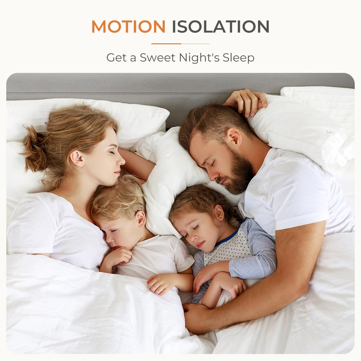 Sweetnight King Mattress, 10 Inch Memory Foam Mattress in a Box for Comfy Sleep and Pressure Relief, Flippable King Size Mattress, CertiPUR-US Certified Sweetnight