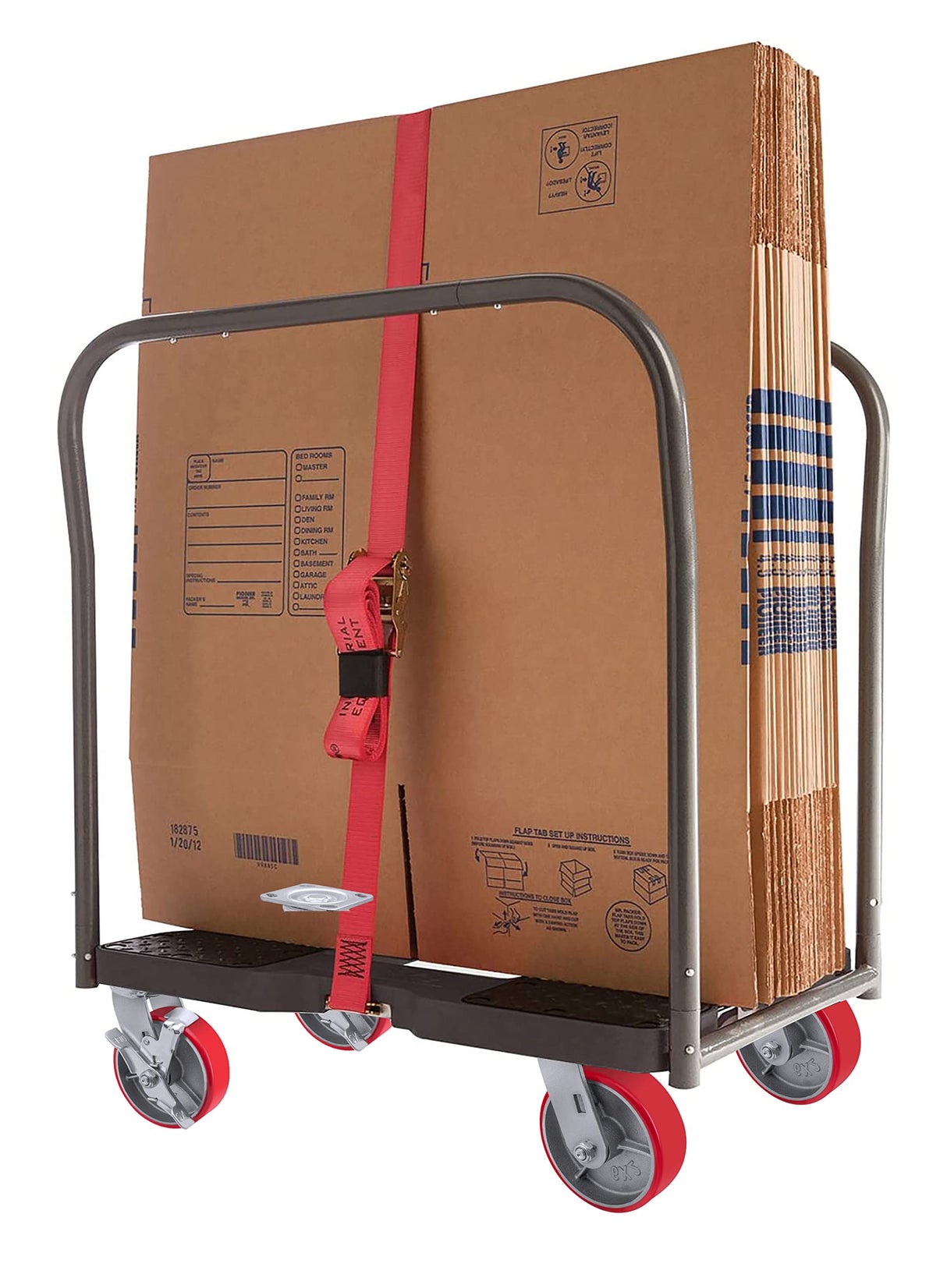 6"X 2" Heavy Duty Casters Wheels - Industrial Caster Wheels Polyurethane Caster Wheel with Strong Load-bearing Capacity 5000 LB, heavy duty casters wheel -set of 4, Widely Used in Tool Box, Trail Jack SY America