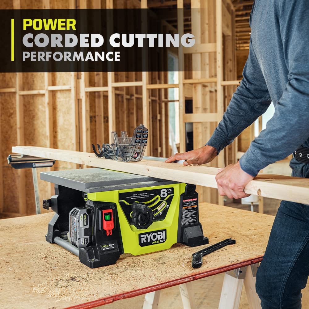 18V ONE+ HP BRUSHLESS 8-1/4" TABLE SAW KIT RYOBI