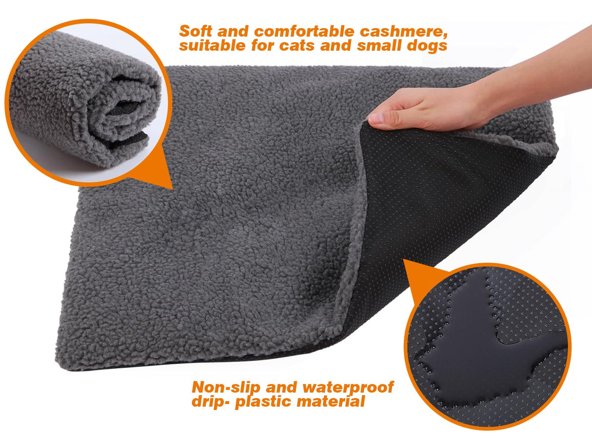 Rockever Outdoor Cat House, Large Outdoor Houses for Feral Cats Wooden Outside Cat Shelter Weatherproof with Escape Door Rockever