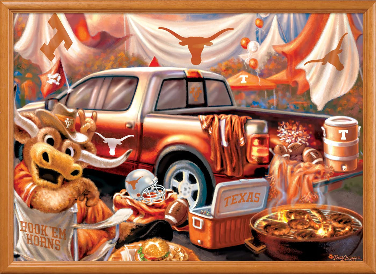 Masterpieces NCAA Gameday Puzzles Collection - Texas NCAA Gameday Collection 1000 Piece Jigsaw Puzzle Masterpieces