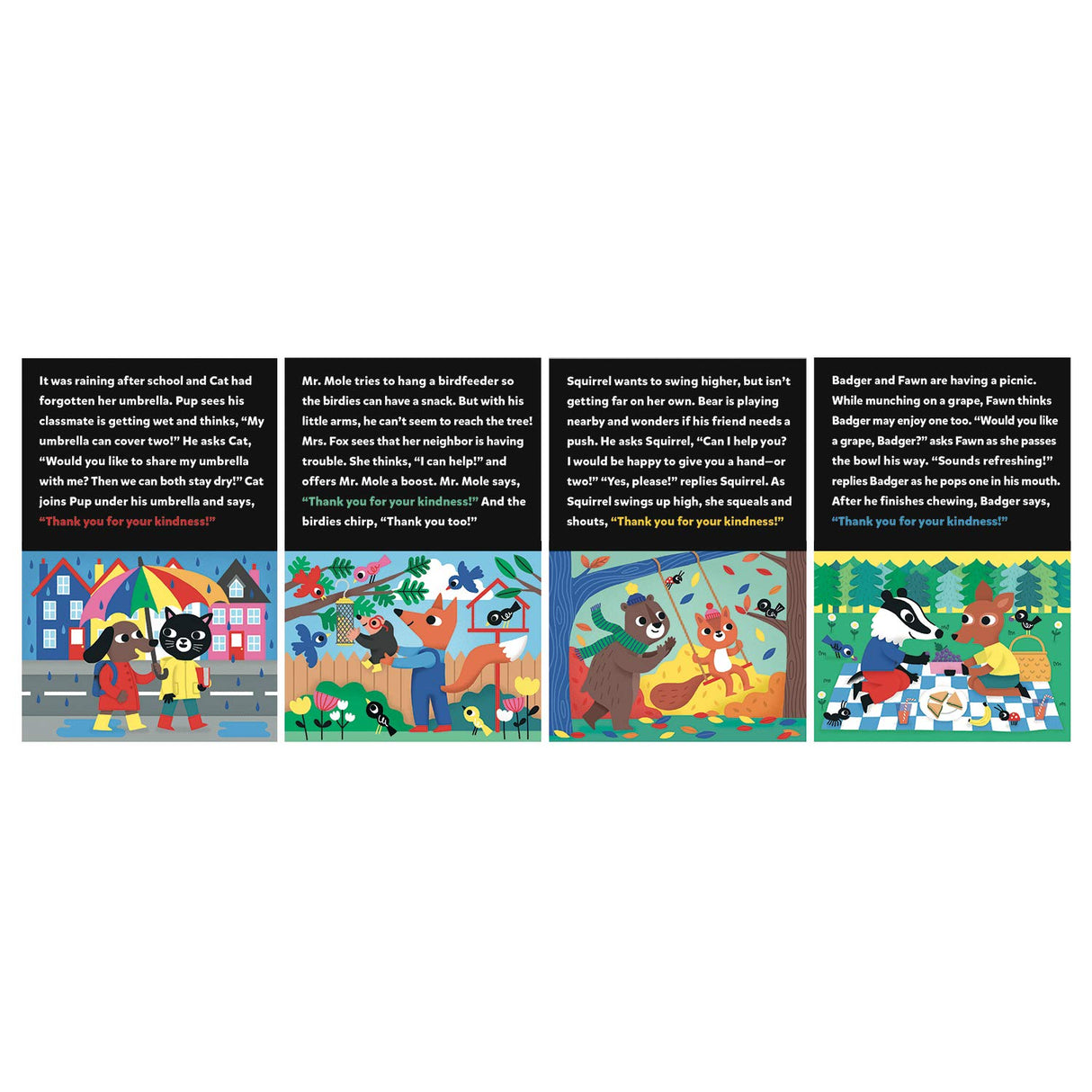 Mudpuppy Mindfulness 4-in-a-Box Puzzle Set – Includes 4 Progressive Jigsaw Puzzles for Kids with 4-12 Pieces – Features Colorful Animal Illustrations, for Ages 2-5 – Each Puzzle Measures 6” x 8” Mudpuppy