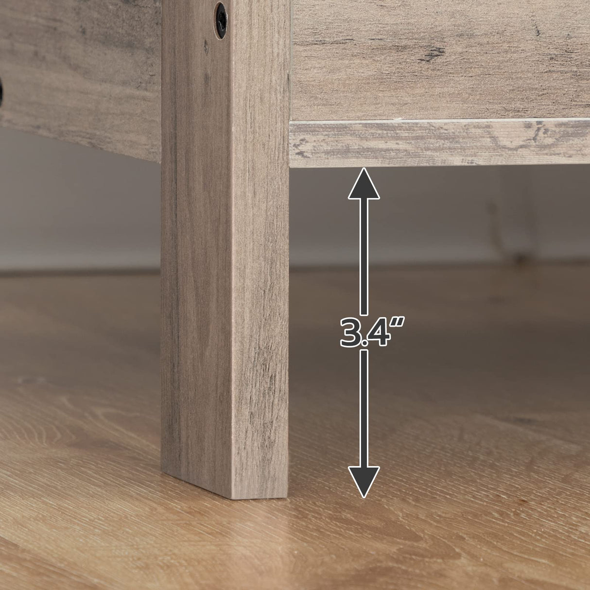 HOOBRO Storage Chest, Retro Toy Box Organizer with Safety Hinge, Sturdy Entryway Storage Bench, Wooden Look Accent Furniture, Easy Assembly, Greige BG100CW01 HOOBRO