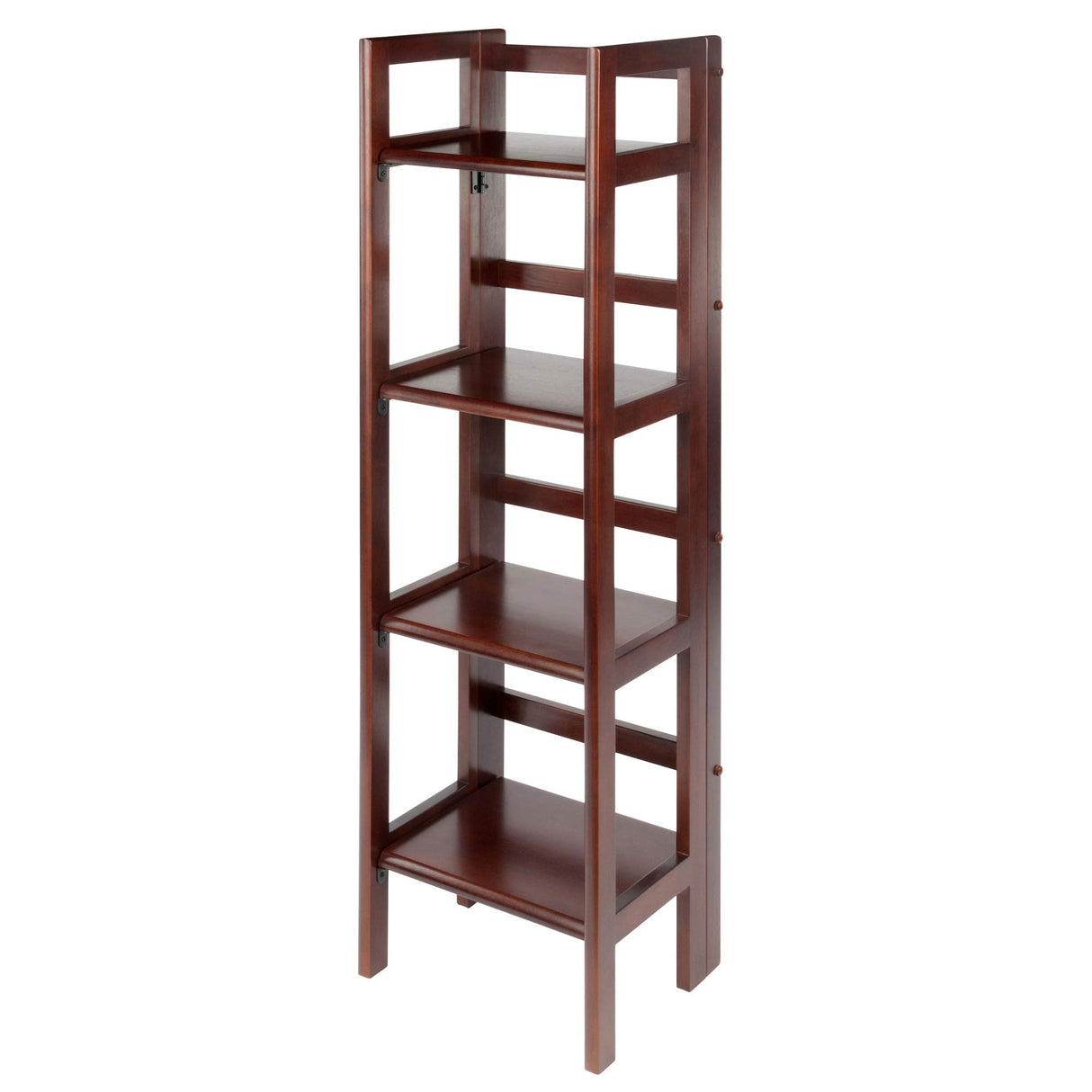 Winsome Wood Terry Shelving, Walnut Winsome