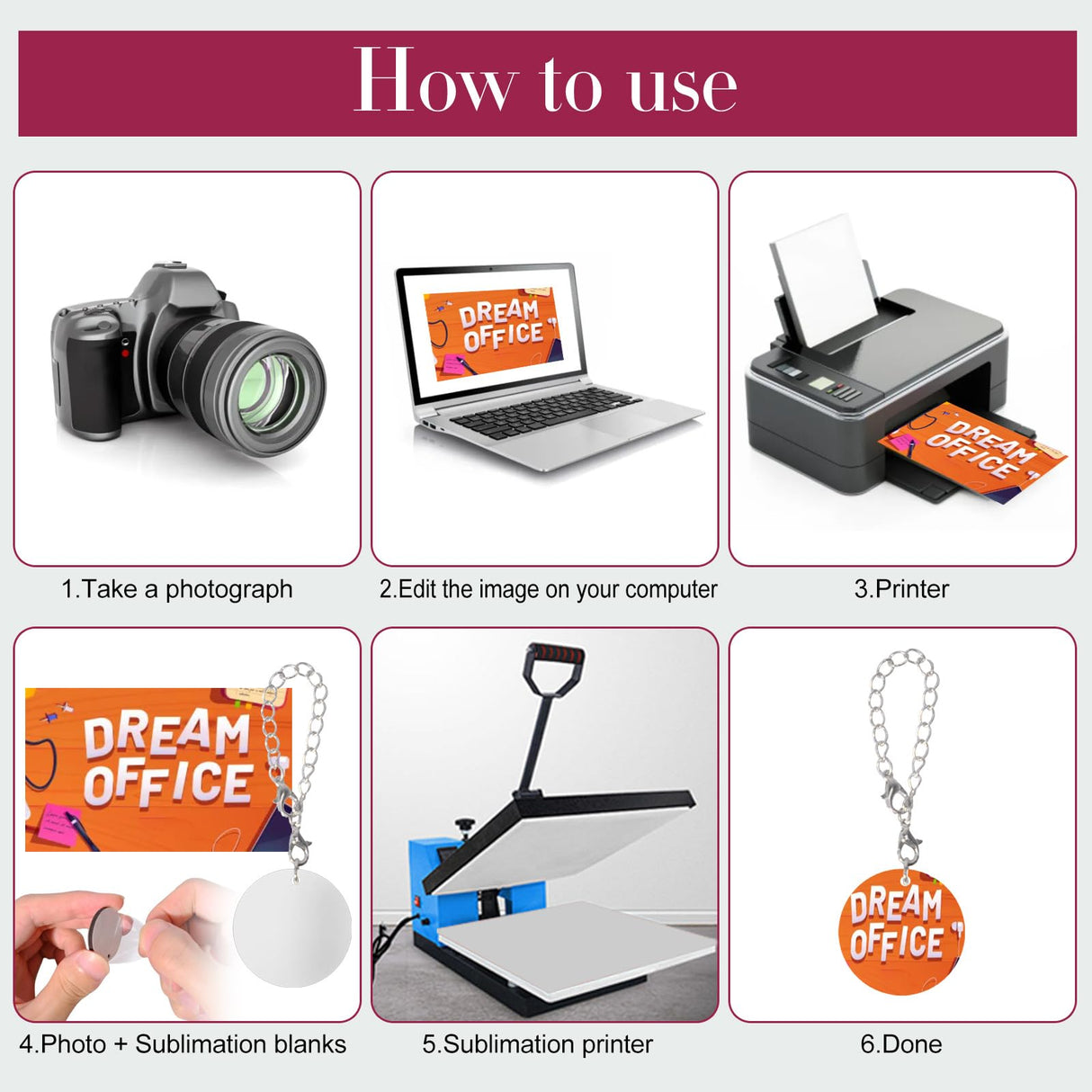 25 Sets Sublimation Charm Accessories for Cup Name ID Cup Charms for Tumbler Bulk MDF Sublimation Blanks with Chains Jump Rings for DIY Crafts Gift Olutacot