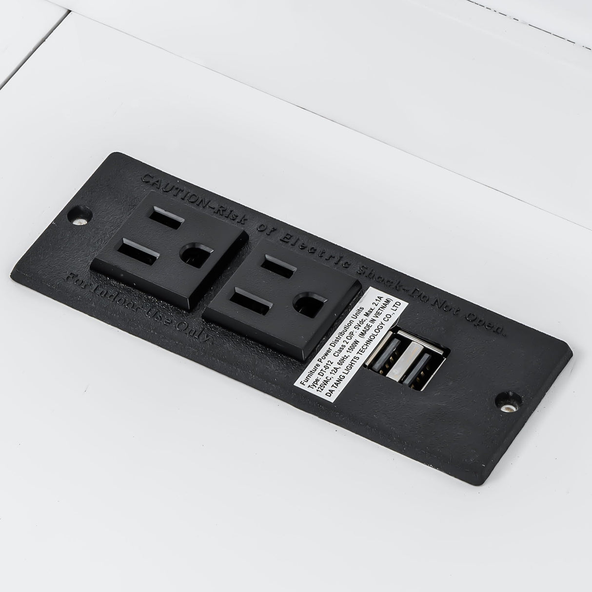 LUMISOL Twin XL Murphy Bed, Cabinet Murphy Bed with Desk, LED Light and USB Charging Station, Can Be Folded into Cabinet, Foldable Bed Frame for Bedroom Home Office, White LUMISOL