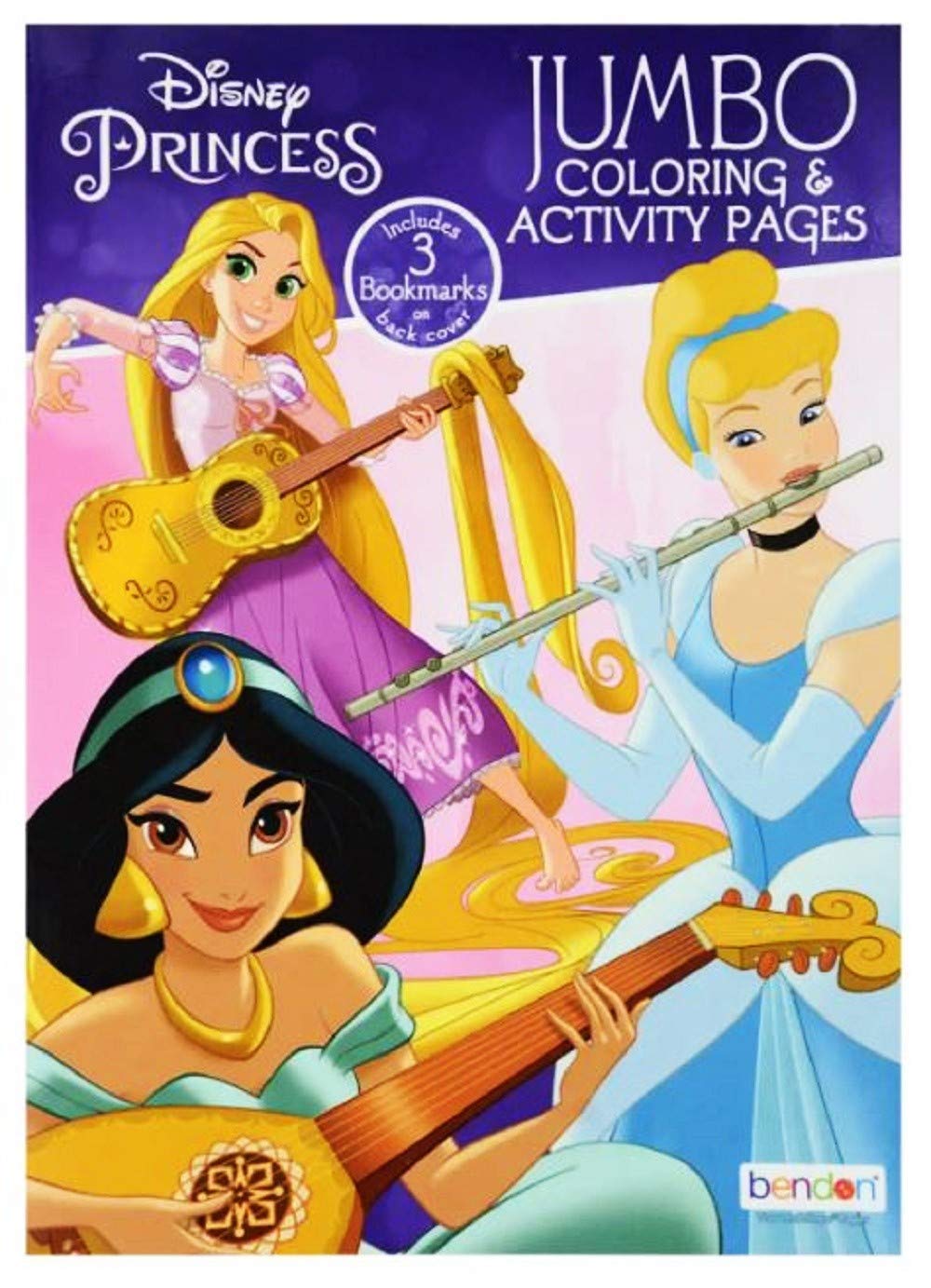 Disney Princess Jumbo Coloring & Activity Books, 4-ct Set BNDN