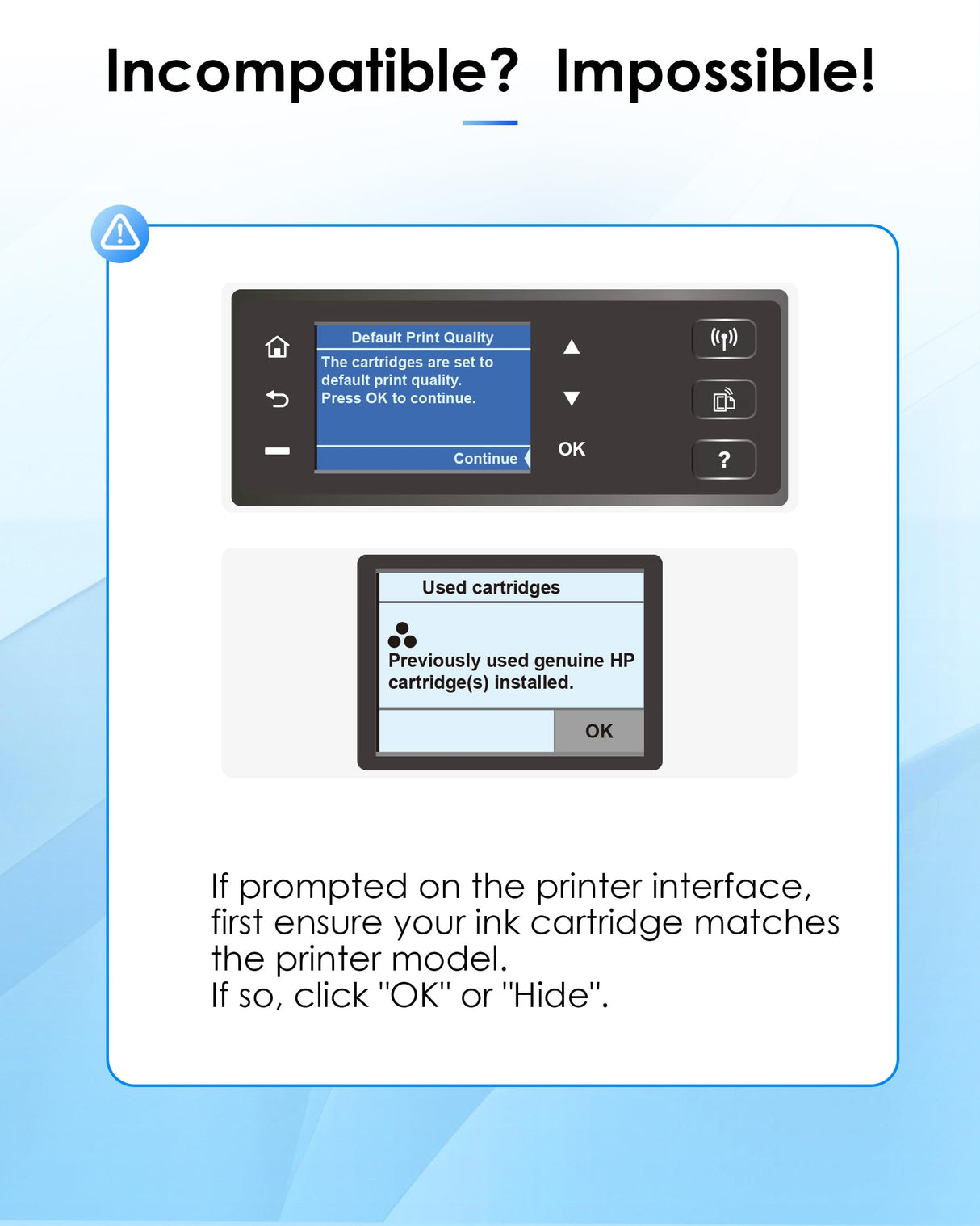 TECKKIN 64XL Ink Cartridges Black/Color Combo Pack Replacement for HP Ink 64 64XL for HP Envy Photo 7855 7858 7155 7120 Printer (1 Black, 1 Color) TECKKIN