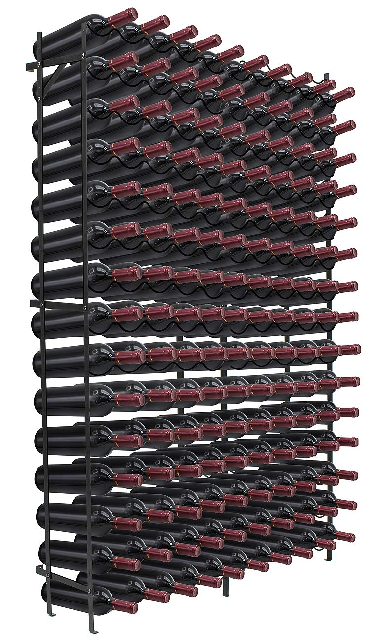 Sorbus Wine Rack Freestanding Floor - Wine Bottle Holder Holds 150 Bottles of Wine - 150 Bottle Capacity Wine Storage for Any Bar, Wine Cellar, Kitchen, Dining Room Sorbus