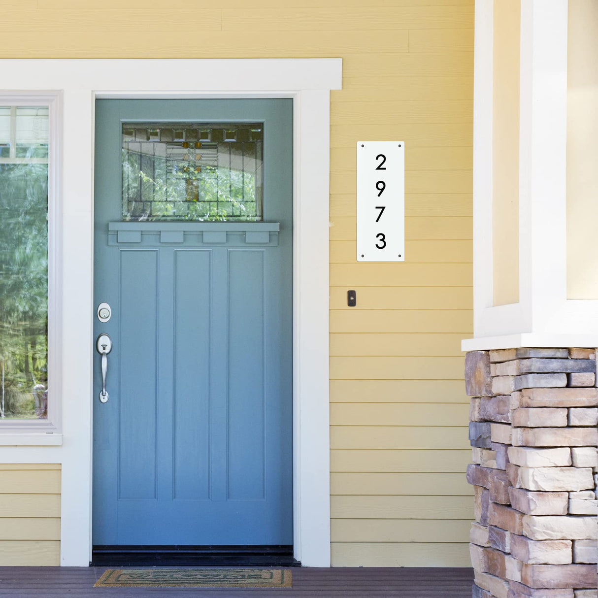 Blank Aluminum Sign - Sign Blanks - White - 9.84" Height, 3.94" Width, Aluminum - Pack of 4 (9.84 X 3.94inch, white) clothmile