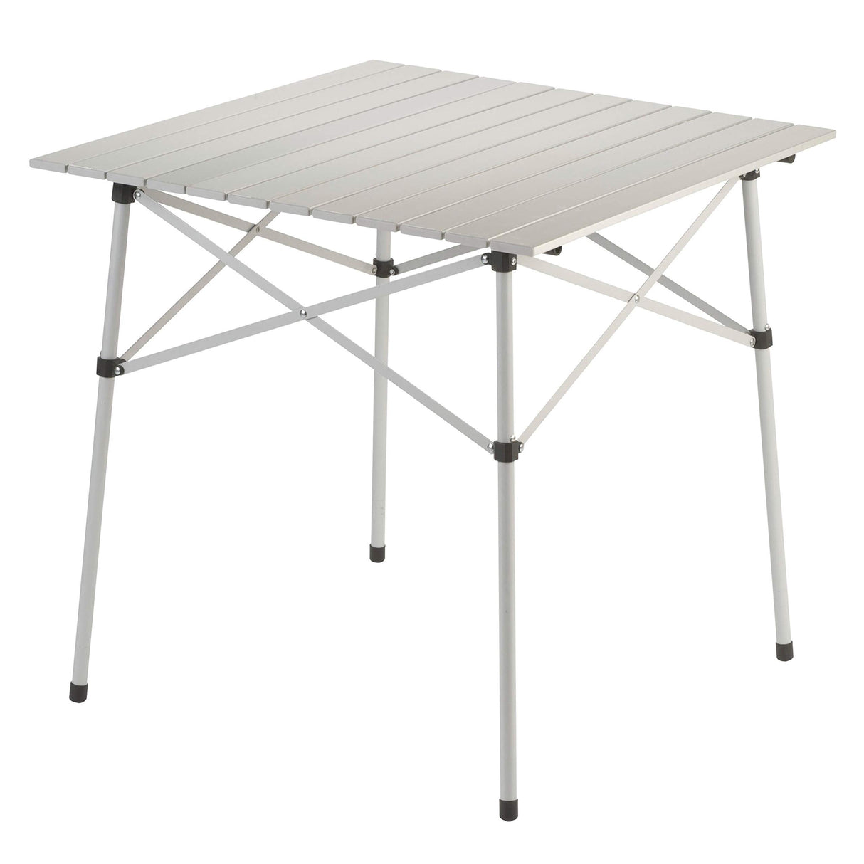 Coleman Outdoor Compact Folding Table, Sturdy Aluminum Camping Table with Snap-Together Design, Seats 4 & Carry Bag Included; Great for Camping, Tailgating, Grilling, & More Coleman