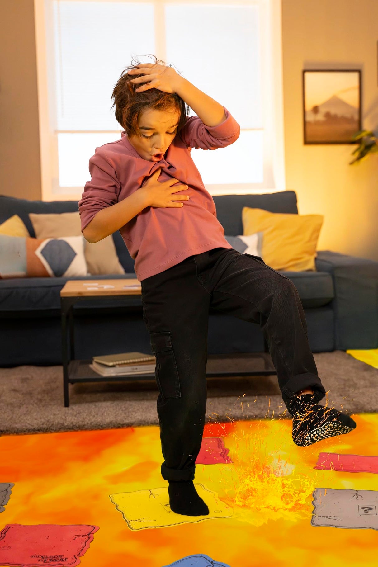 The Original The Floor is Lava! Game by Endless Games - Interactive Game For Kids And Adults - Promotes Physical Activity - Indoor And Outdoor Safe Endless Games