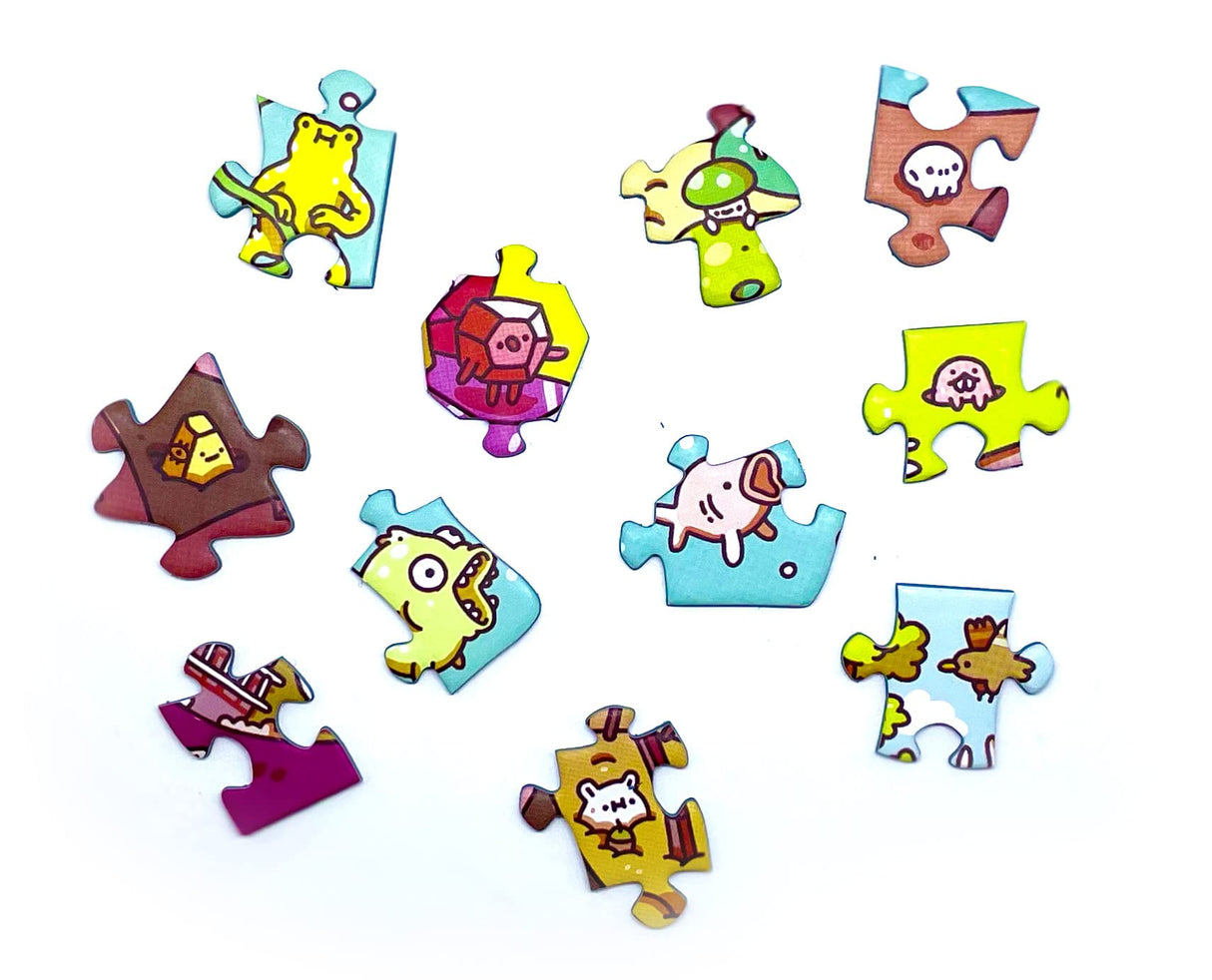 The Crystal Caves • 1000 Piece Jigsaw Puzzle from The Magic Puzzle Company • Series Two Magic Puzzle Company