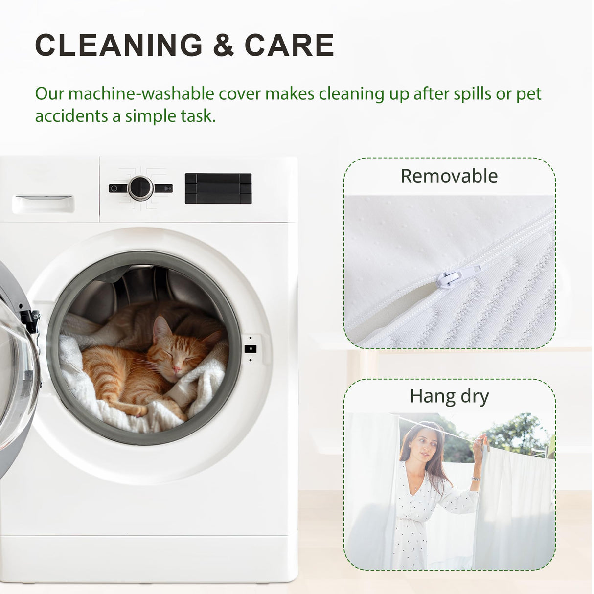 Emerspring 6" Full Cooling Gel Memory Foam Mattress with Removable Washable Cover, Medium Firm, Bed in a Box, CertiPUR-US Certified, Made in USA, Apartment Essential Emerspring