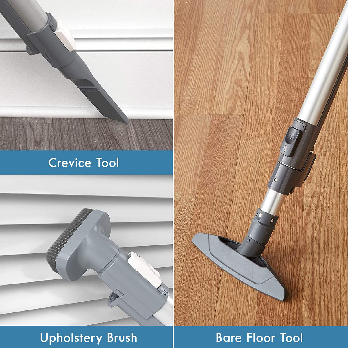 Kenmore Pet Friendly Lightweight Bagged Canister Vacuum Cleaner with Extended Telescoping Wand, HEPA, 2 Motors, Retractable Cord, and 4 Cleaning Tools, Blue Kenmore