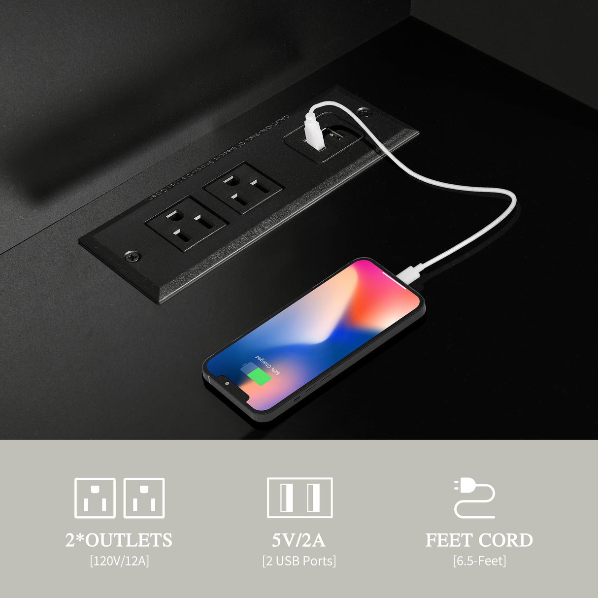 DWVO 71''Tall Kitchen Pantry Storage Cabinet, Modern Buffet Cabinet with Hutch, Kitchen Hutch Cabinet with Outlet, Large Food Pantry Cabinet with Doors and Shelves, Wine Rack for Dining Room, Black DWVO