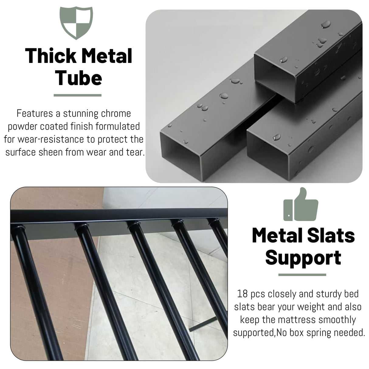 MoproBeti Queen Size Loft Bed Frame for Adults,Metal Lofts Bed Queen with Stairs & Storage Shelves, Heavy Duty High LoftBed with Wardrobe for Teens,Girls Boys, No Box Spring Needed, No Noise, Black MoproBeti