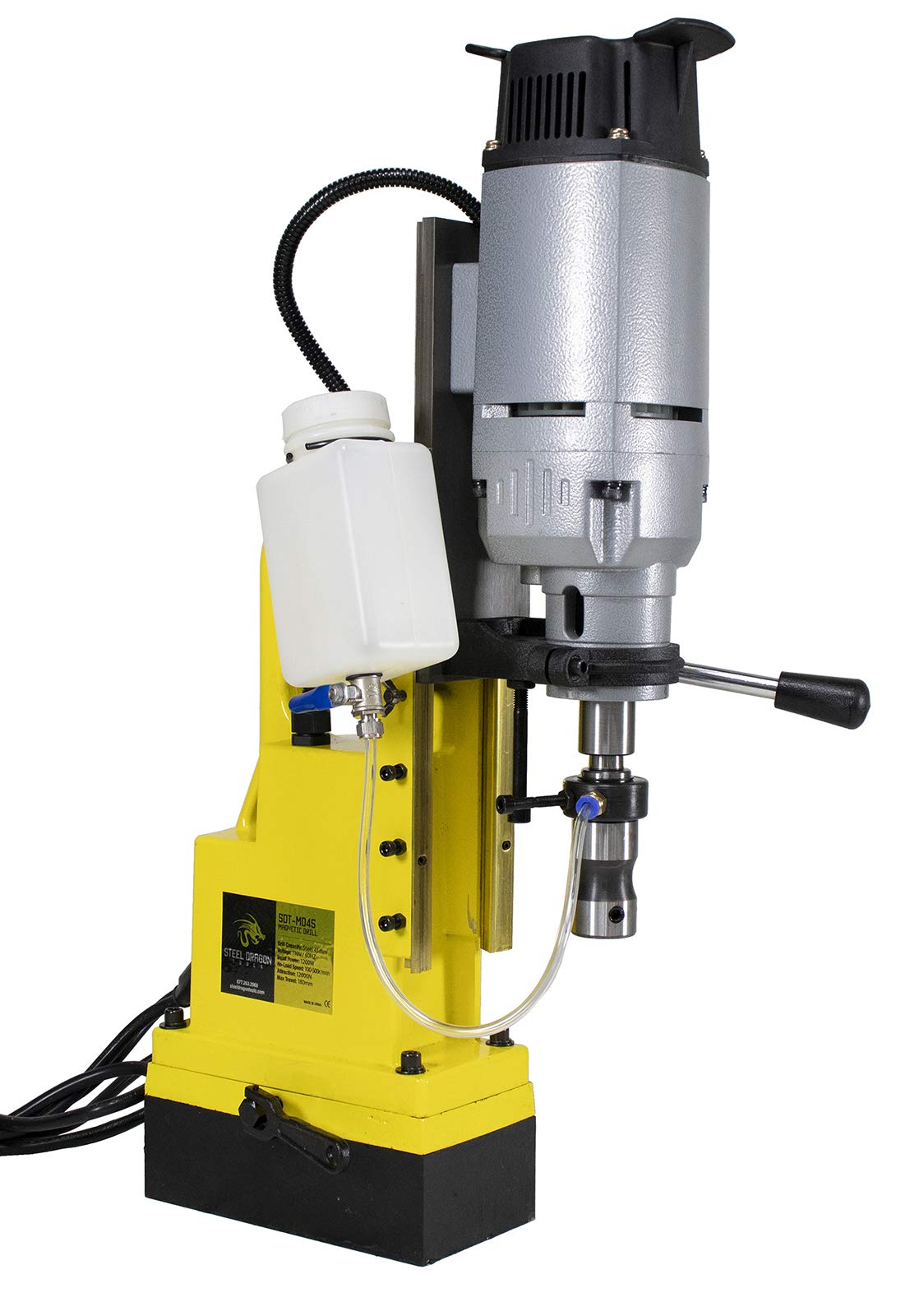 Steel Dragon Tools Magnetic Drill Press with 1-3/4 inch Boring Diameter & 2700 LBS Magnetic Force Steel Dragon Tools