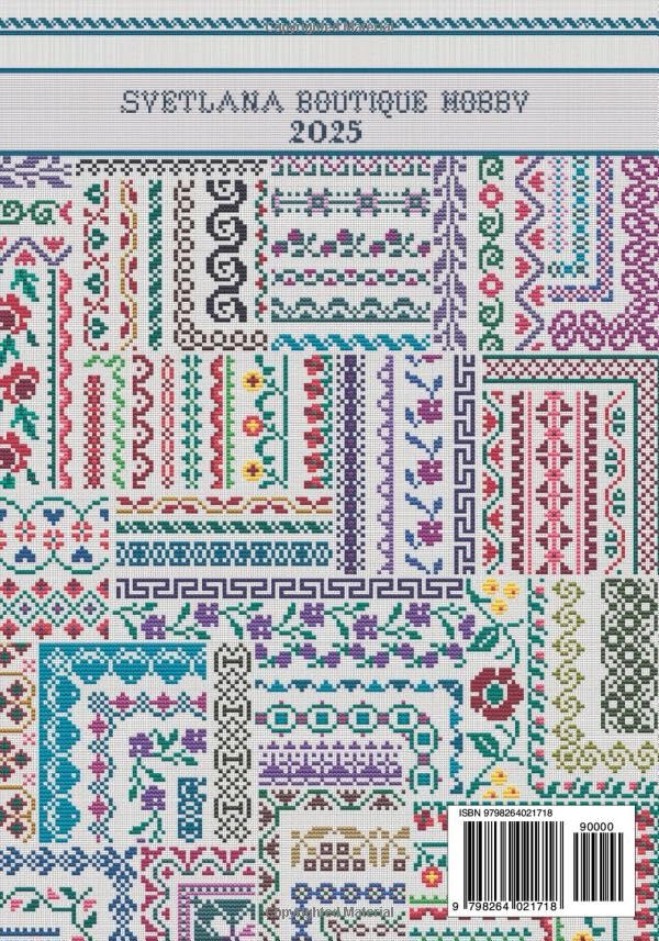 Cross Stitch Borders Complete Pattern Book: 270 Motifs with Corner Designs (Cross Stitch Patterns) Independently Published