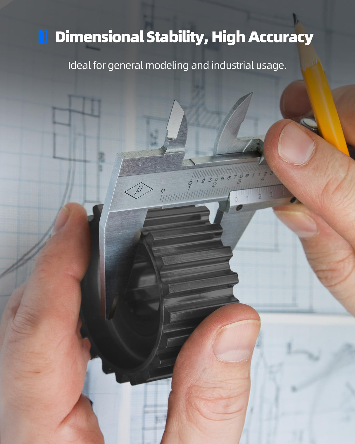 Inslogic Water-Washable ABS-Like Resin, Combines Features of ABSLIKE Resin & Water Washable Resin, Non Brittle, High Precision, Fast Curing 3D Resin for LCD DLP SLA 3D Printers, 1KG Grey Inslogic