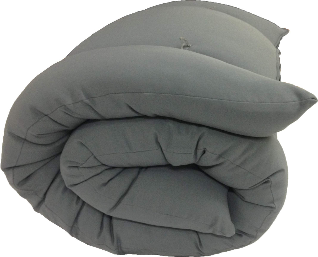 D&D Futon Furniture Traditional Japanese Floor Futon Mattresses, Foldable Cushion Mats, Yoga, Meditaion Single Size 3" Thick X 27" Wide X 80" Long (Gray) D&D Futon Furniture