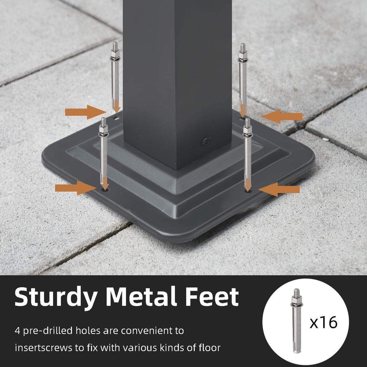 Jolydale 10'×12' Outdoor Pergola, Metal Patio Pergola with Shade Cover, Upgraded Canopy, Adjustable Roof for Garden and Backyard Jolydale
